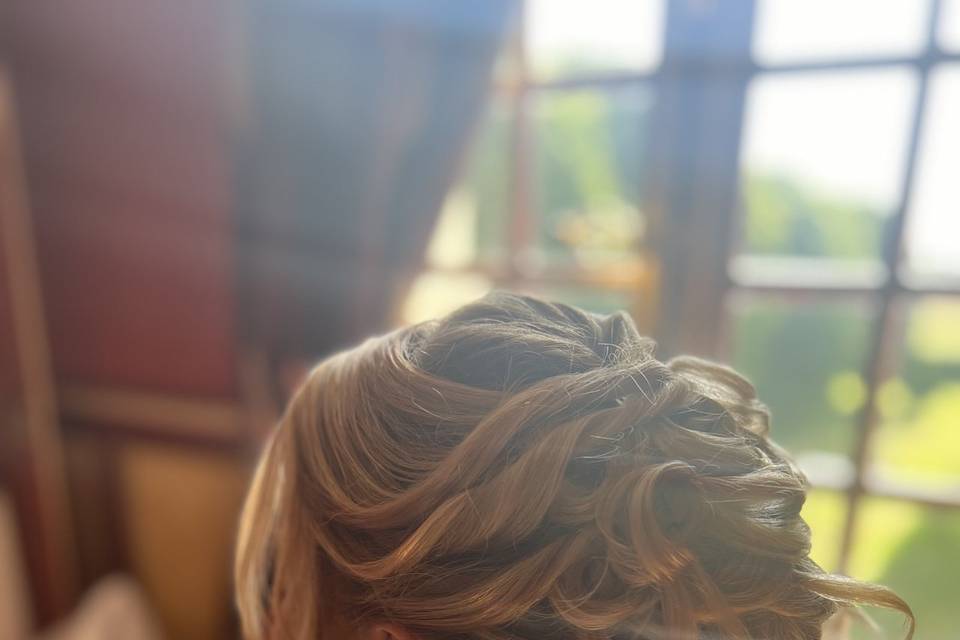 Chignon invitée