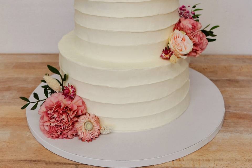 Wedding cake cranté