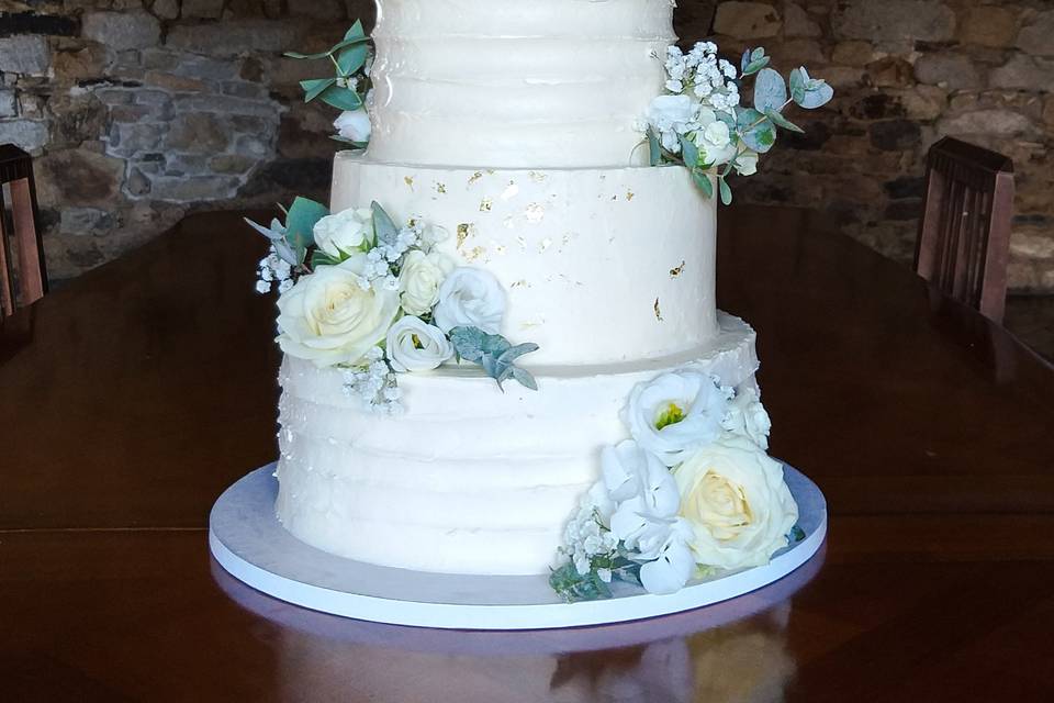 Wedding cake champêtre