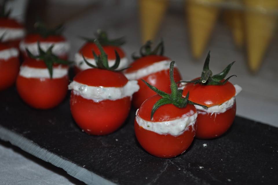 Tomate farcis à la sardinade