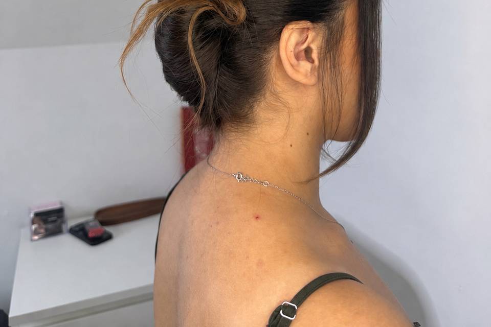 Chignon banane