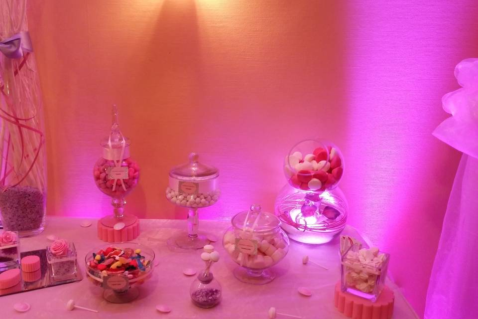 Candy bar lumineux