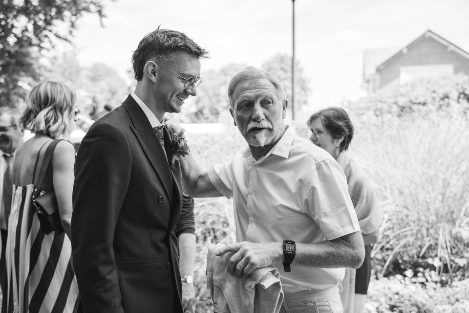 Arrivée des invités