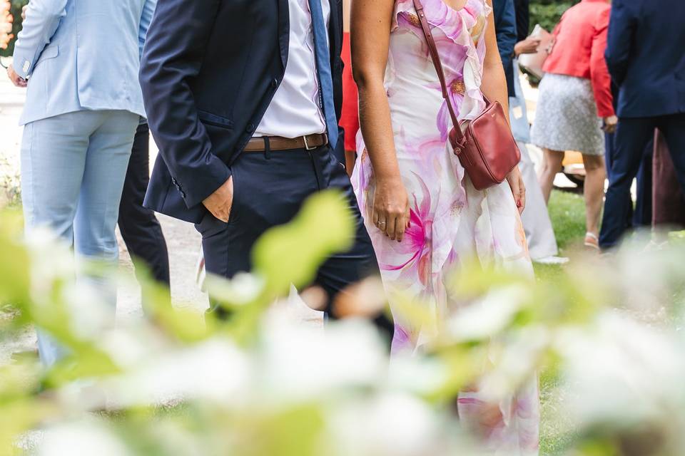 Arrivée des invités