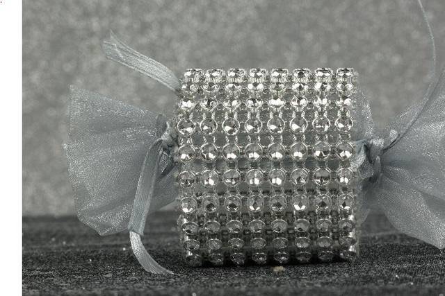 Dragées avec bonbon en strass
