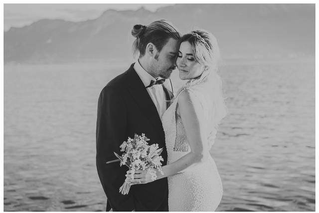 Mariage au lac leman