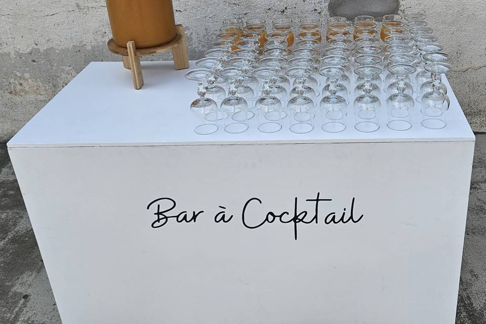 Notre bar à cocktail