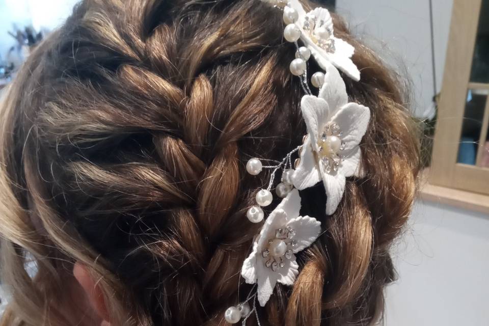 Chignon romantique