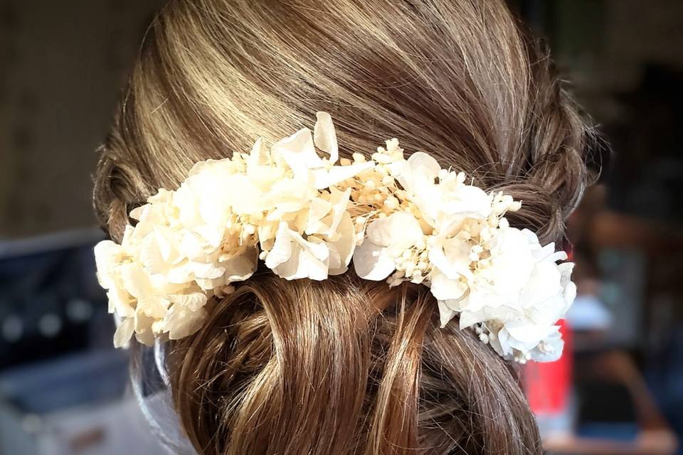 Chignon Mariée Bohême