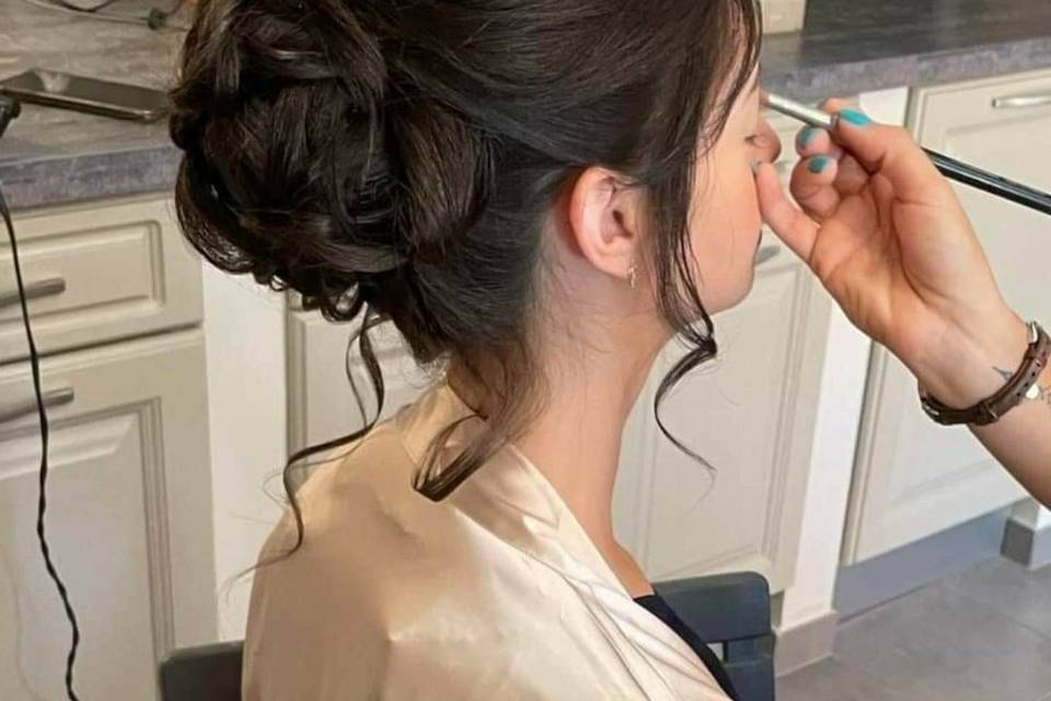 Chignon mariée