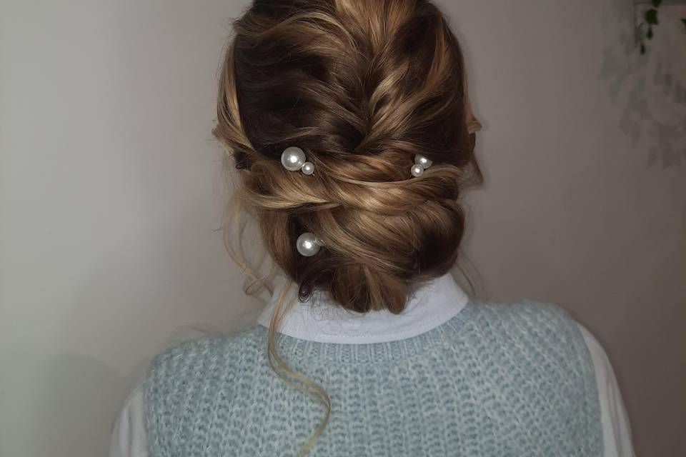 Chignon bas chic