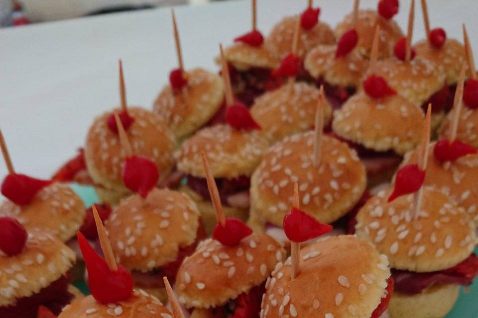 Mini  hamburger