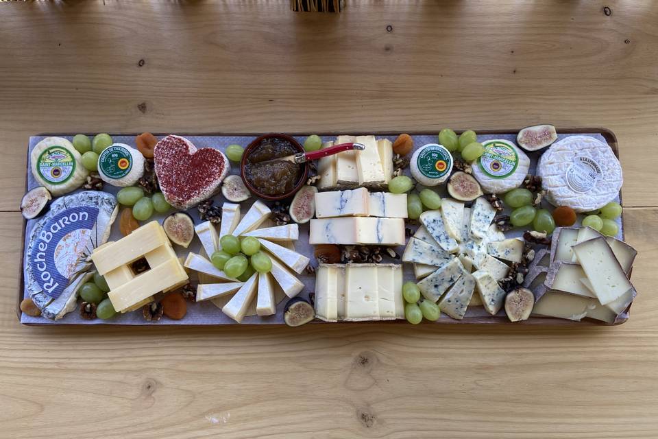 Grande planche de fromages