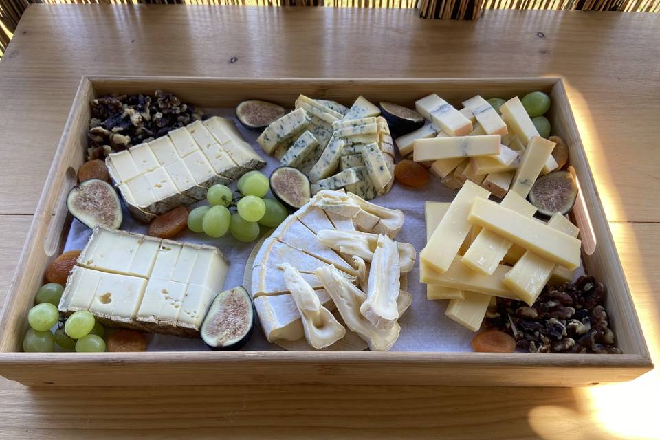 Planche moyenne de fromages