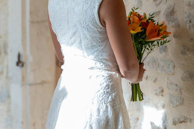 Bouquet frais mariée