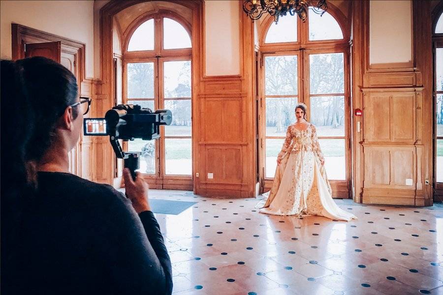 Shooting de la mariée