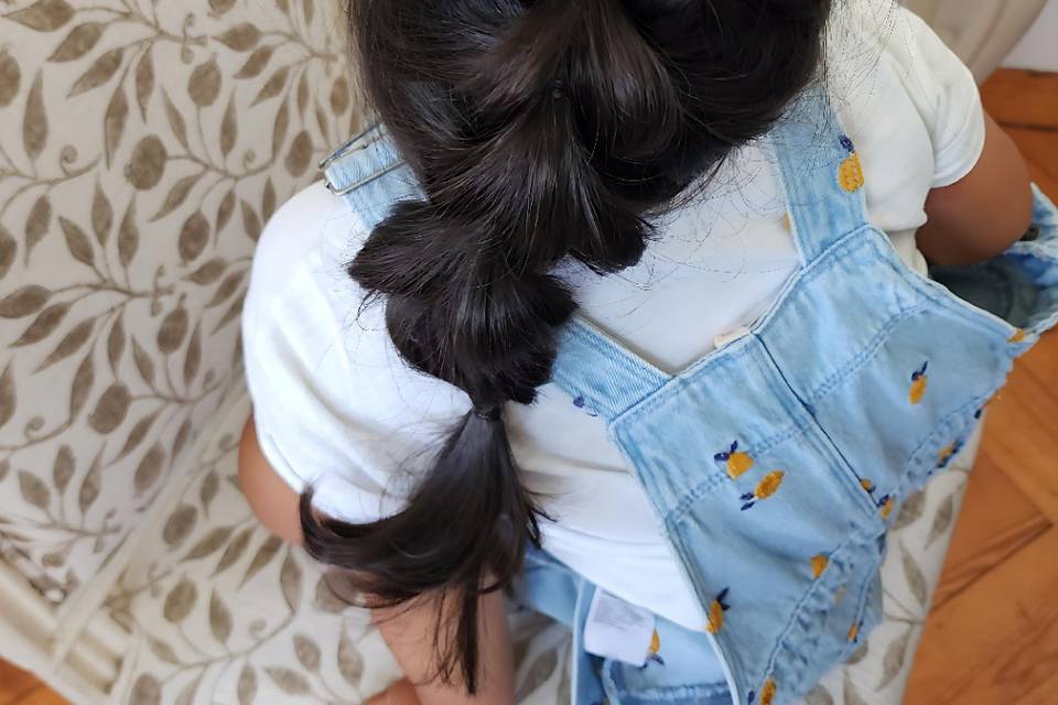 Coiffure petite fille