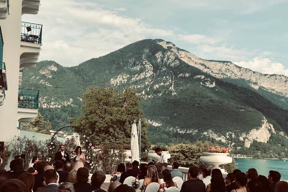 Mariage Impérial Palace Annecy