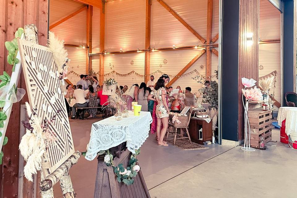 Mariage thème champêtre