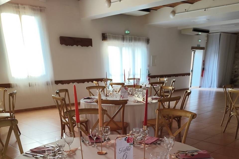 Table de réception ✨