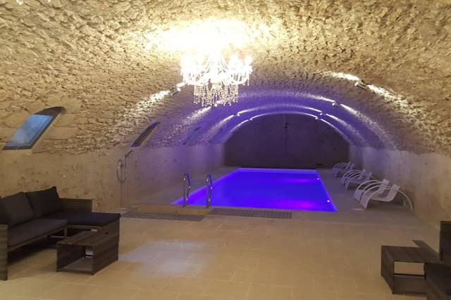 Piscine en cave