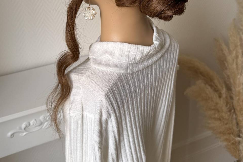 Chignon base lisse
