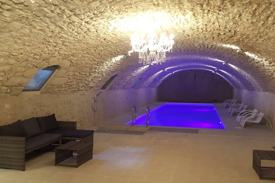 Piscine en cave