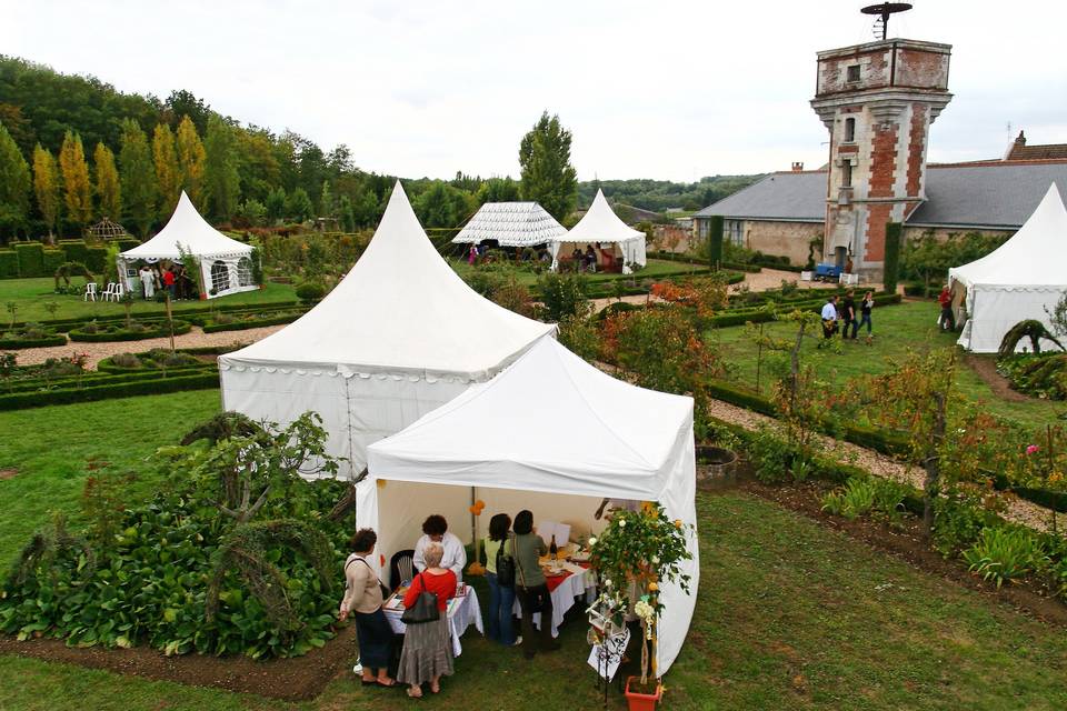 Cocktail dans le jardin