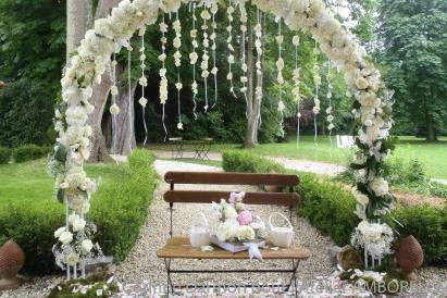 decoration de voiture pour un mariage « AMBORELLA by Corinne