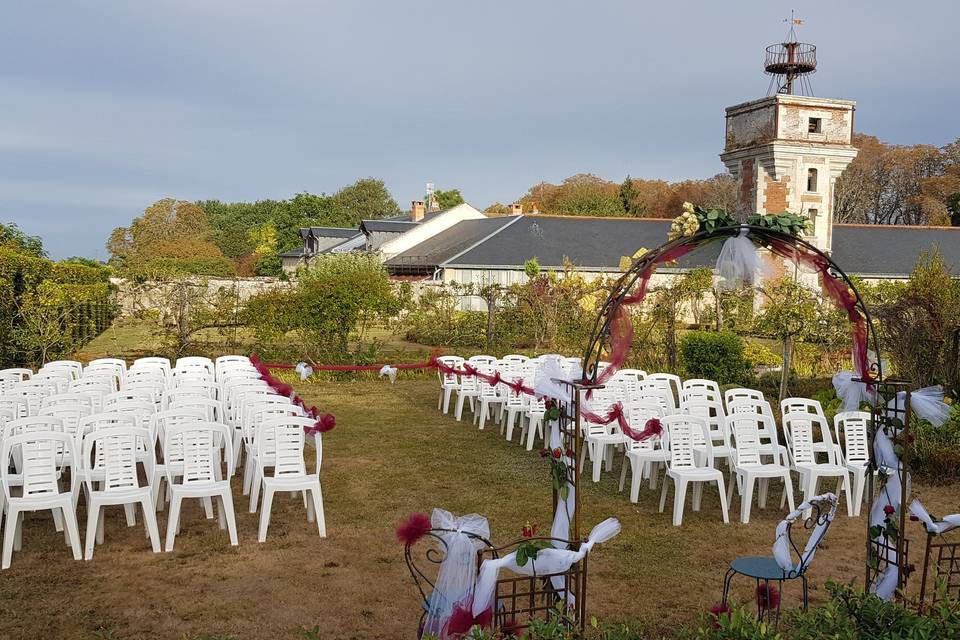 Cérémonie jardin renaissance