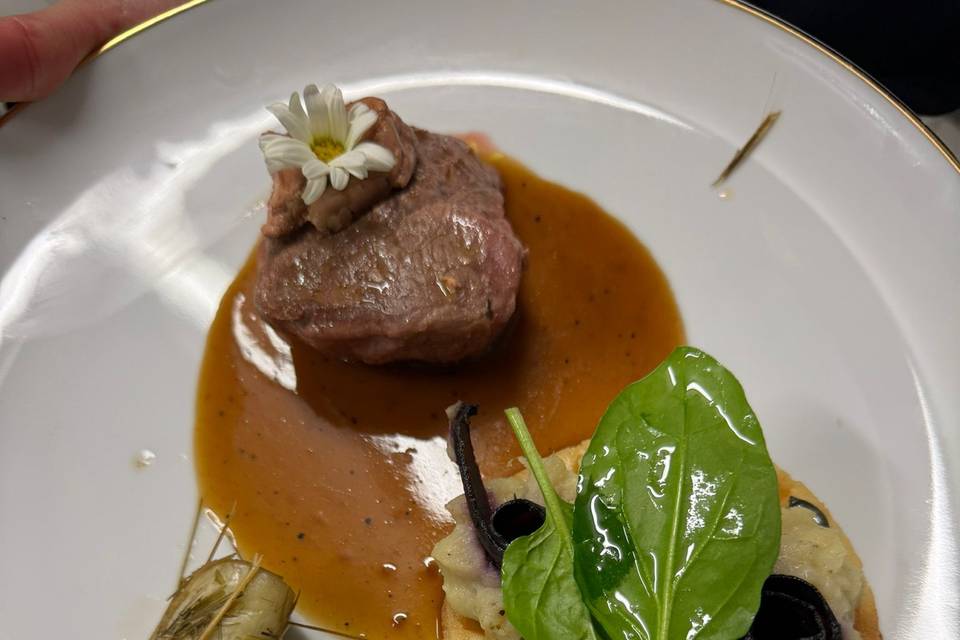 Filet de bœuf jus de truffes