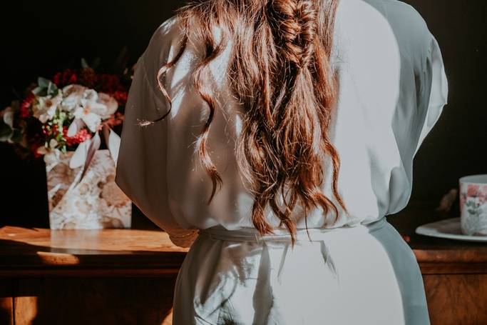 Coiffure de la mariée