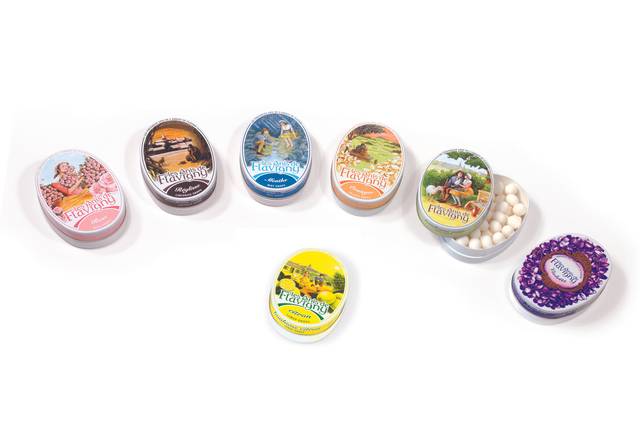 Boîtes ovales 50g classiques