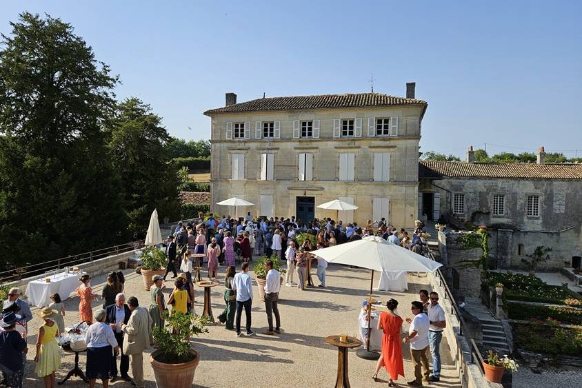 Cocktail sur la terrasse