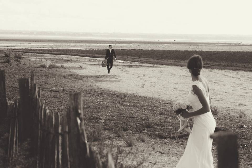 Couples a la plage