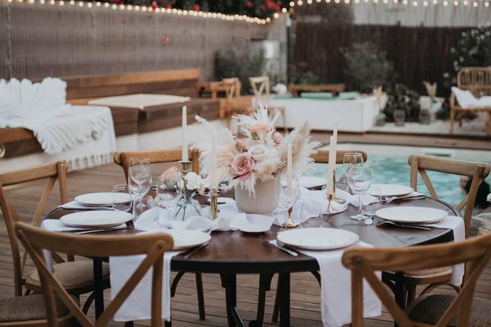 Table de réception