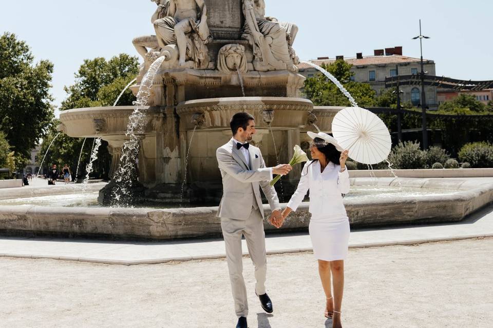 Mariage civile à Nîmes