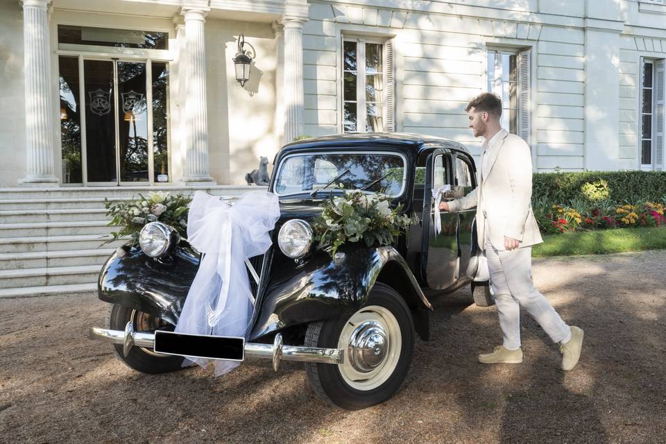 Citroen Traction 11B route
