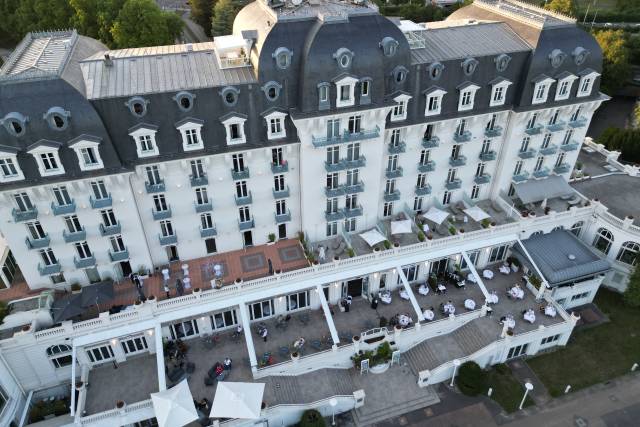 Drone Imperial Palace Annecy