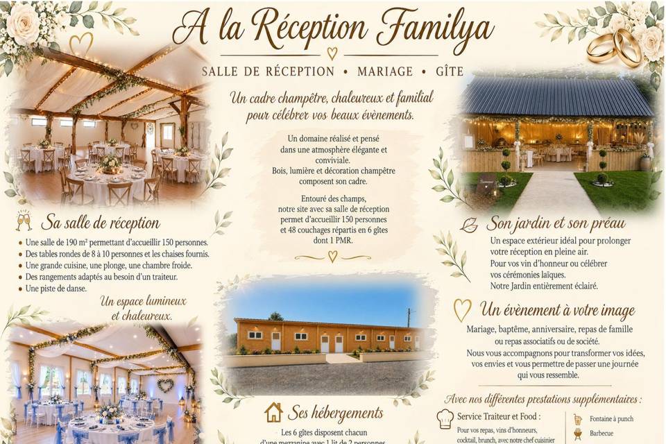 Plaquette mariage