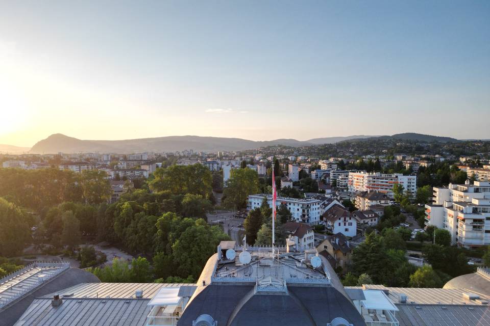 Drone Imperial Palace Annecy