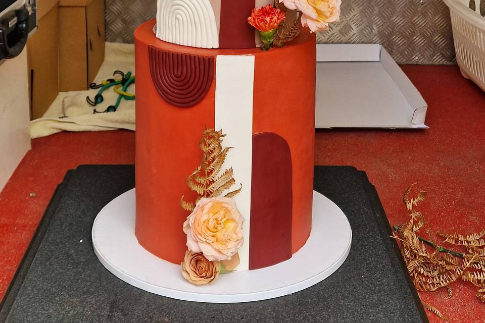 Wedding cake Terra Cota