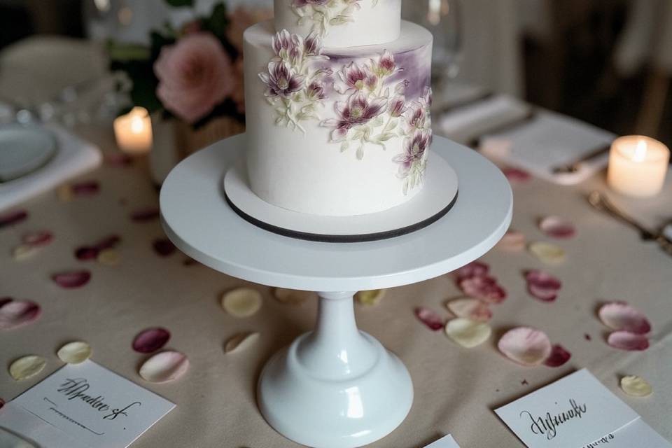 Wedding cake magnolia
