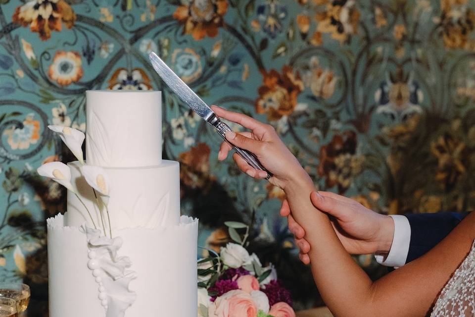 Wedding cake élégant