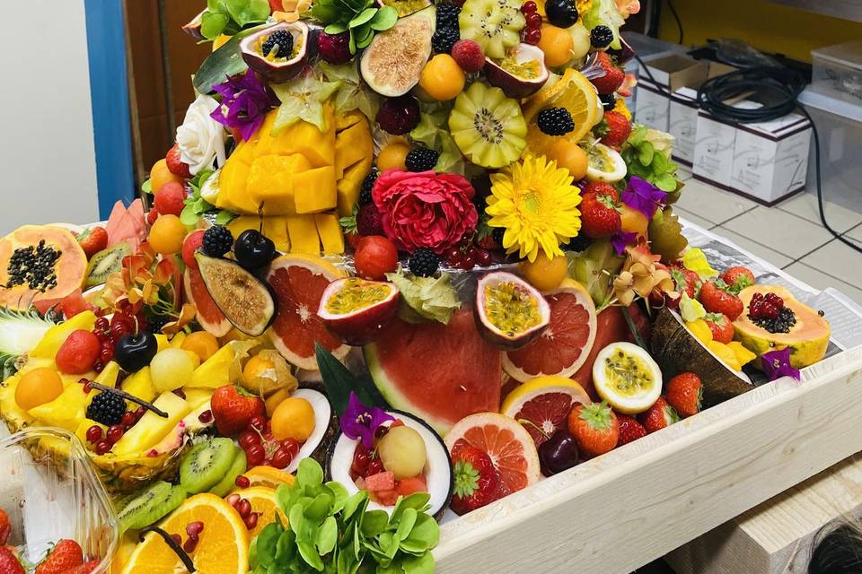 Pièce monté de fruit