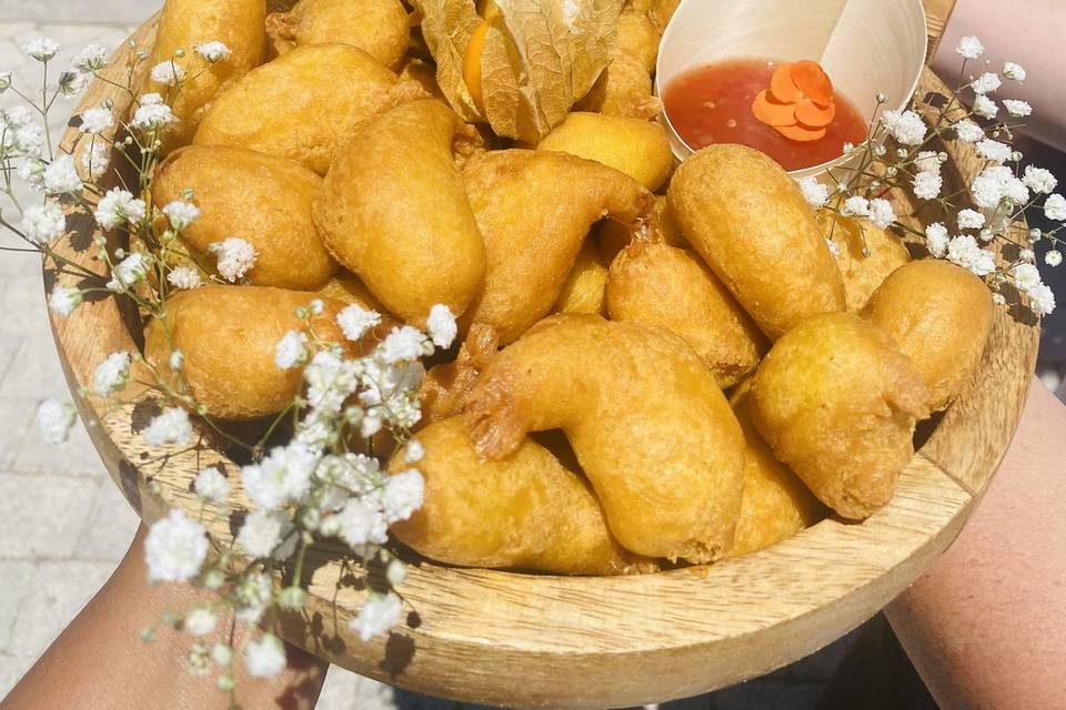 Beignets de crevettes