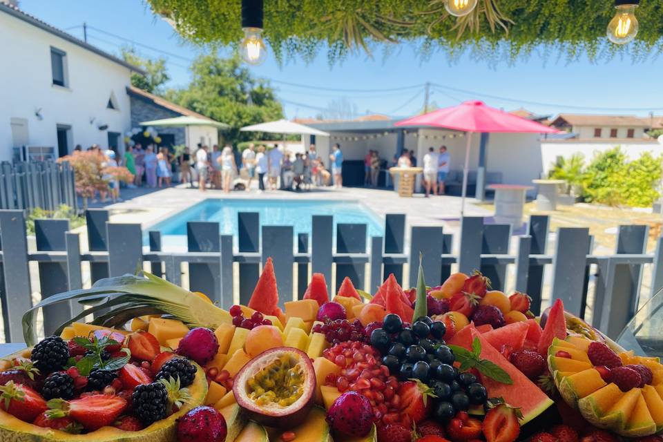 Planche de fruits