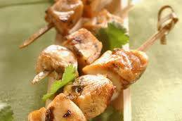 Brochettes poulet