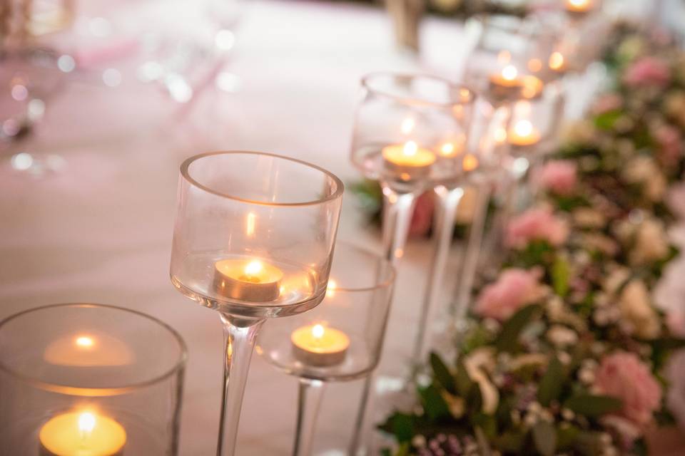 Décoration table d'honneur