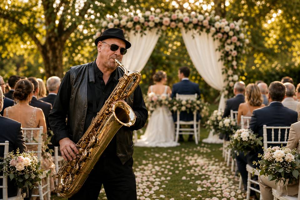 Au sax baryton, le son chaud